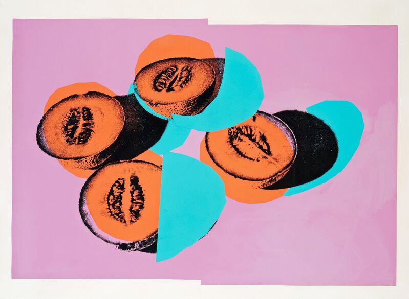 Andy Warhol, ‘Cantaloupes, from Space Fruit: Still-Lives’, 1978, Print, Screenprint on paper, Gallery HAAS & GSCHWANDTNER