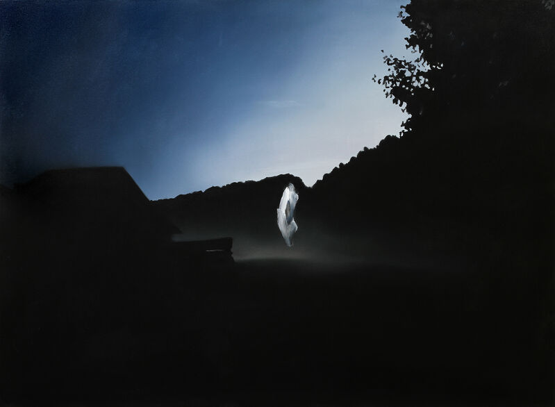 Thomas Riess, ‘Etwas geschieht wenn nichts geschieht’, 2020, Painting, Oil on canvas, ELEKTROHALLE RHOMBERG