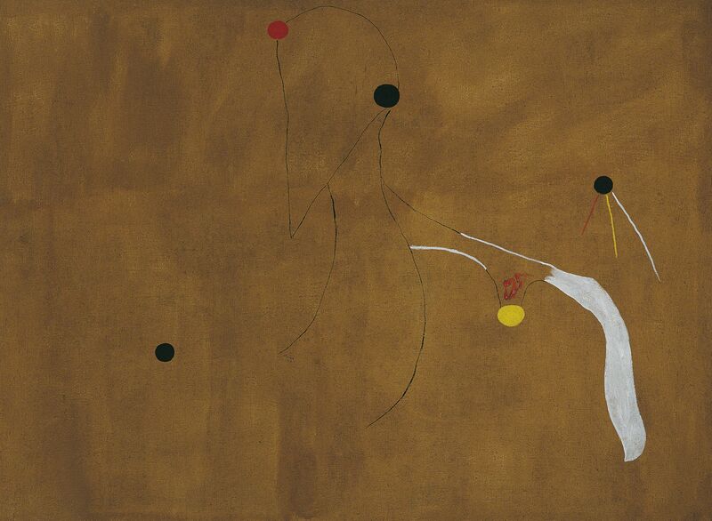 Joan Miró, ‘Peinture (Oiseaux)’, 1927, Painting, Oil on canvas, Helly Nahmad Gallery