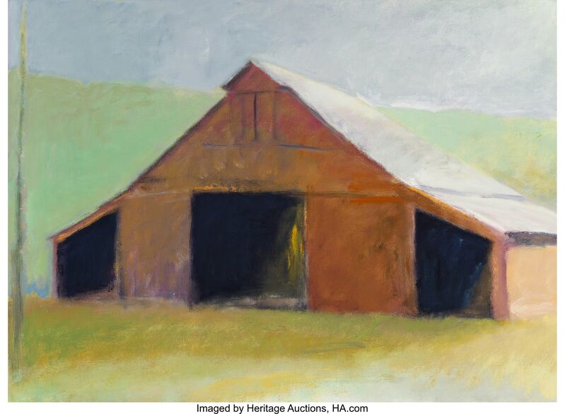 Wolf Kahn, ‘Tennessee Horse Barn’, 1982, Painting, Oil on canvas, Heritage Auctions