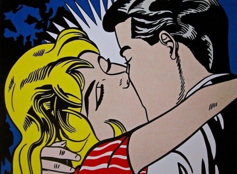 Roy Lichtenstein, ‘Kiss II’, 2011, Reproduction, Offset lithograph on premium paper, Art Commerce