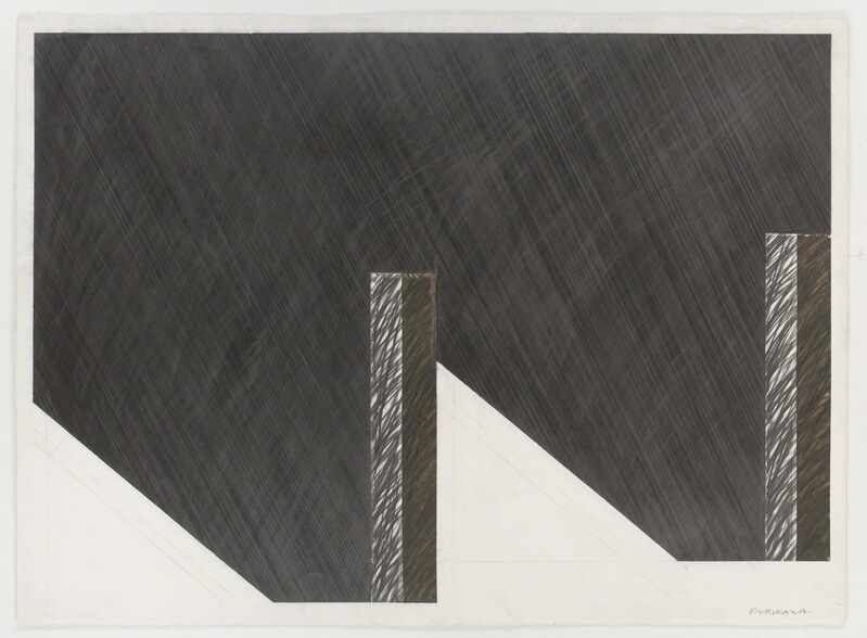 Yoshishige Furukawa, ‘B-49’, 1980, Drawing, Collage or other Work on Paper, Pastel, graphite stick on paper, KOKI ARTS