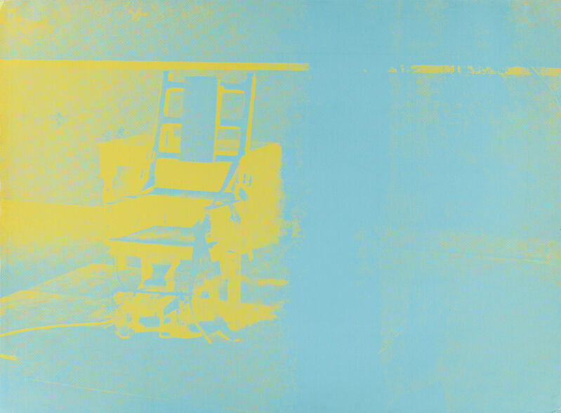 Andy Warhol, ‘Electric Chair’, 1971, Print, Color screenprint on wove paper,, Blond Contemporary