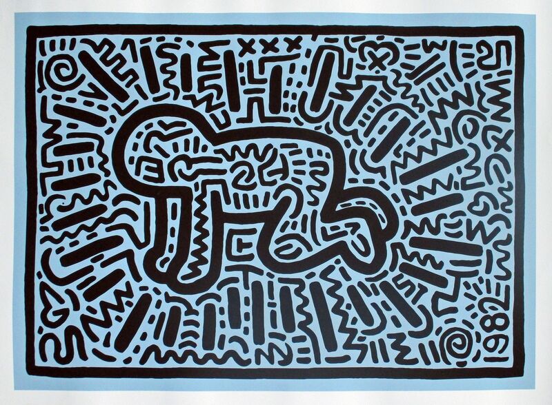 Keith Haring, ‘Radiant Baby’, 1982, Print, Silkscreen on paper, The Painting Center