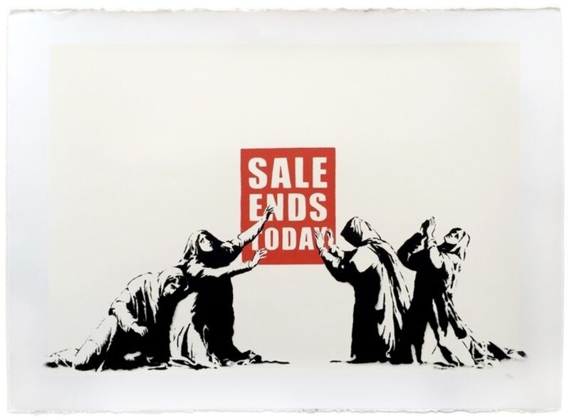 Banksy, ‘Sale Ends’, 2006, Print, Screenprint in colors on paper, ArtLife Gallery