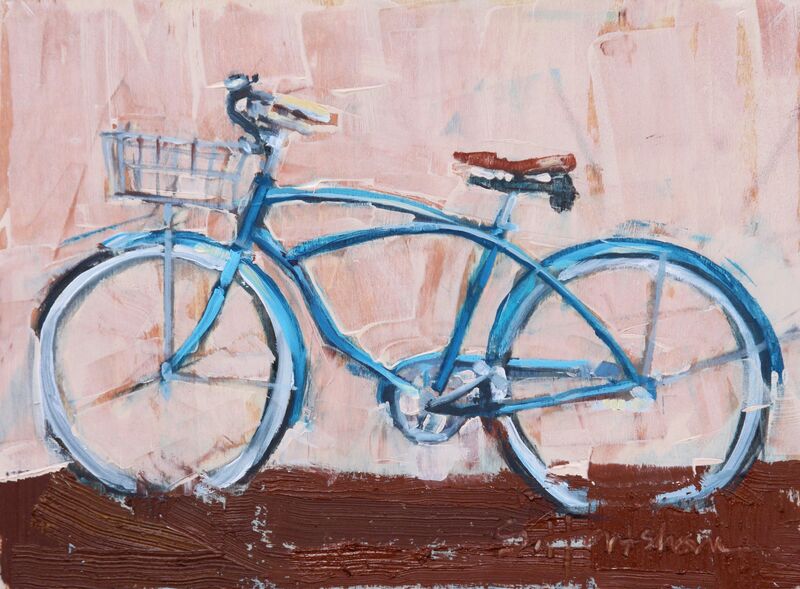 Stephanie Hartshorn, ‘Blue Streak’, 2015, Painting, Oil, Abend Gallery