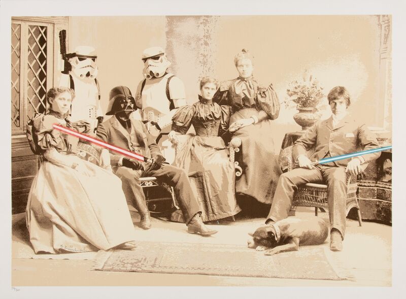 Mr. Brainwash, ‘Star Wars Reunion’, 2008, Print, Screenprint in colors on Archival Art paper, Heritage Auctions