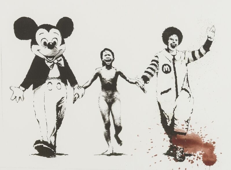 Banksy, ‘Napalm (Can't Beat the Feeling)’, 2006, Print, Digital pigment print in colours, Forum Auctions