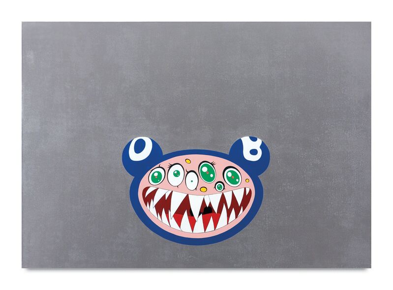 Takashi Murakami, ‘DOB’s March’, 1995, Painting, Acrylic on canvas mounted on board, MCA Chicago