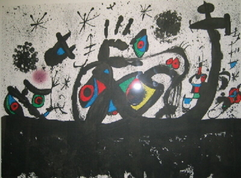 Joan Miró, ‘Hommage a Joan Prats’, 1971, Print, Lithograph in colour on paper, The WhiteHouse Gallery Johannesburg