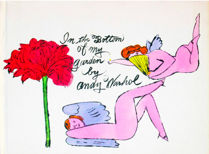 Andy Warhol, ‘In The Bottom of my Garden IV.86A-105 (Cover)’, 1956, Print, Lithograph with watercolor, ARUSHI