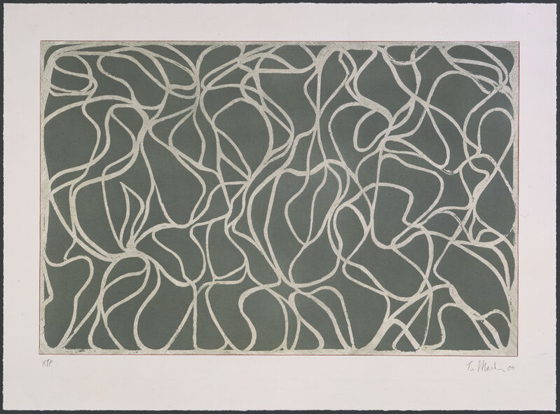 Brice Marden, ‘Greyer Muses’, 2001, Print, 2-color etching/ 1-color lithograph, Gemini G.E.L. at Joni Moisant Weyl
