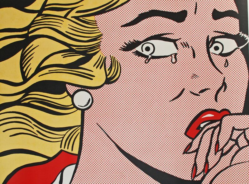 Roy Lichtenstein, ‘Crying Girl (mailer)’, 1963, Print, Lithograph, Van der Vorst- Art