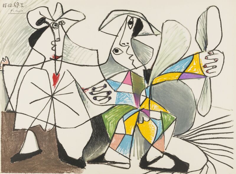 Pablo Picasso, ‘Au Baiser D'Avignon’, 1972, Print, Complete portfolio, comprising 12 lithographs, Forum Auctions