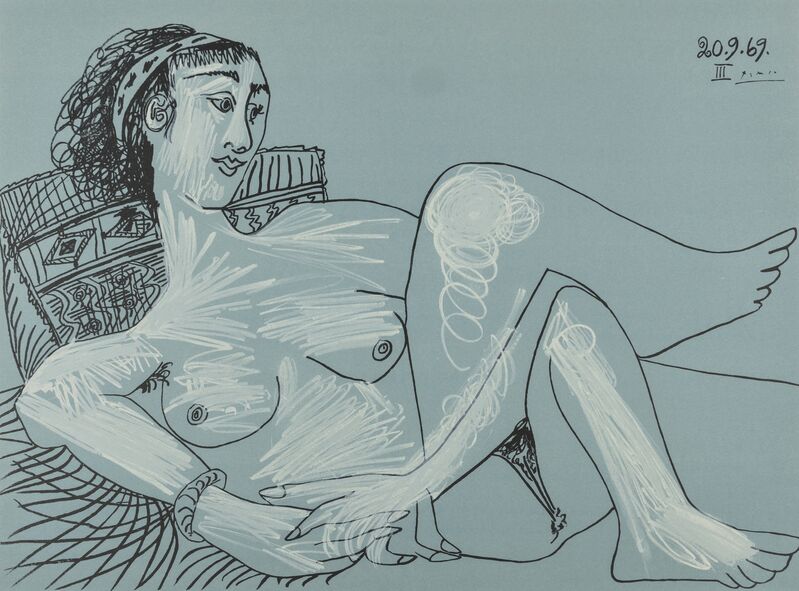 Pablo Picasso, ‘Au Baiser D'Avignon’, 1972, Print, Complete portfolio, comprising 12 lithographs, Forum Auctions