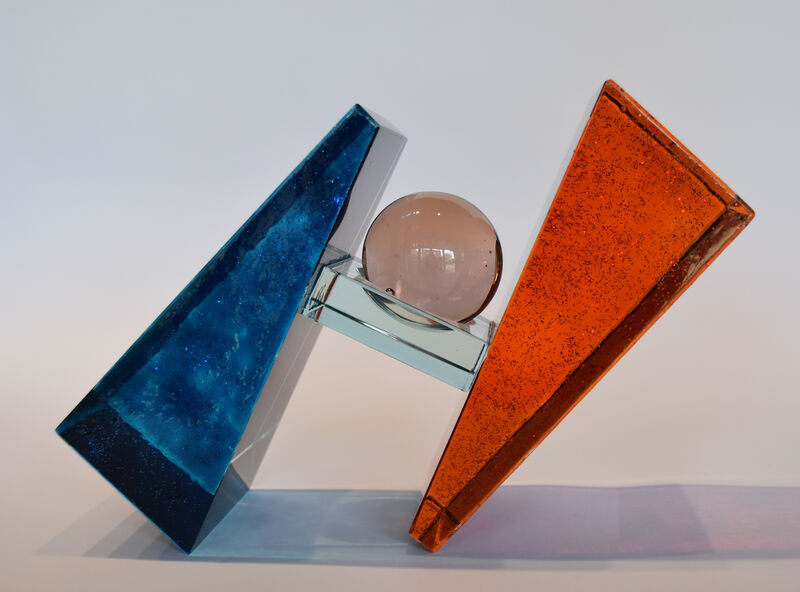 Janine Altman, ‘Equilibrium Intense’, 2020, Sculpture, Fused glass with Borosilicate Glass, ACCS Visual Arts