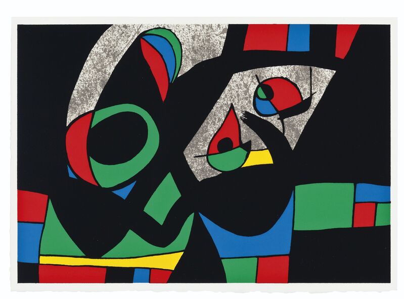 Joan Miró, ‘Joan Miro, Le Lézard aux plumes d'or, Louis Broder, Paris, 1971’, Print, The complete set of 15 lithographs in colors, on Rives paper, Christie's