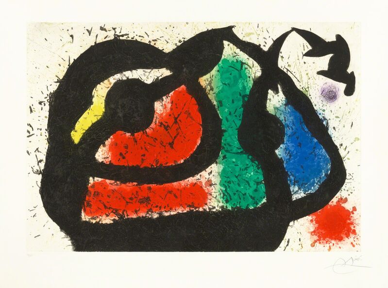 Joan Miró, ‘The Cheerful Ogre’, 1969, Print, Etching, aquatint, carborundum, Christopher-Clark Fine Art