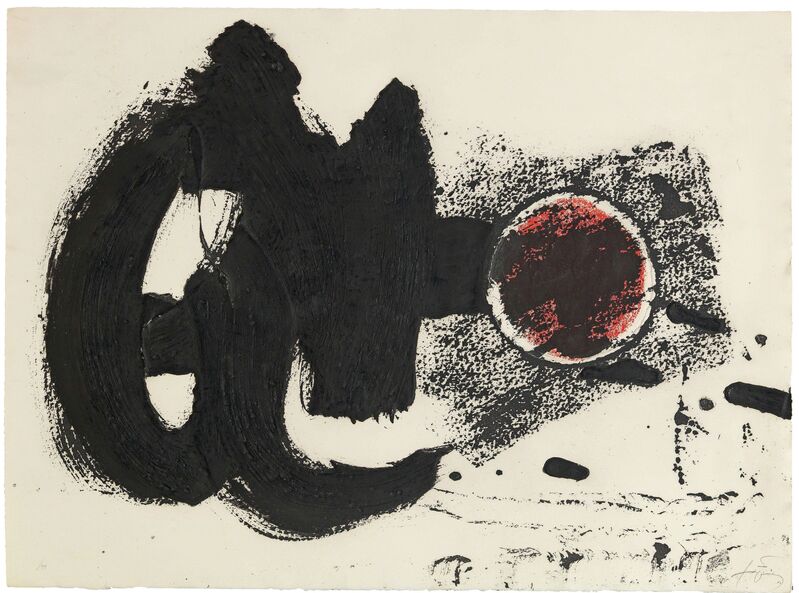 Antoni Tàpies, ‘Cercle II’, Print, Lithography in colours, DIGARD AUCTION