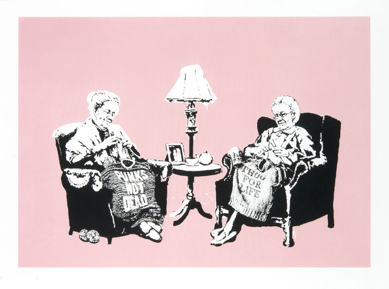 Banksy, ‘Grannies’, 2006, Print, Screenprint in colours on wove paper, Tate Ward Auctions