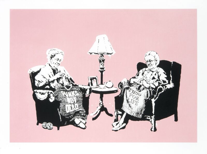 Banksy, ‘Grannies’, 2006, Print, Screenprint in colours on wove paper, Tate Ward Auctions