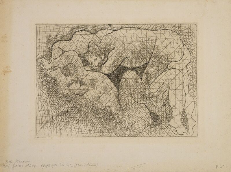 Pablo Picasso, ‘Le Viol (Baer 209; Bloch 142)’, 1931, Print, Etching, Forum Auctions