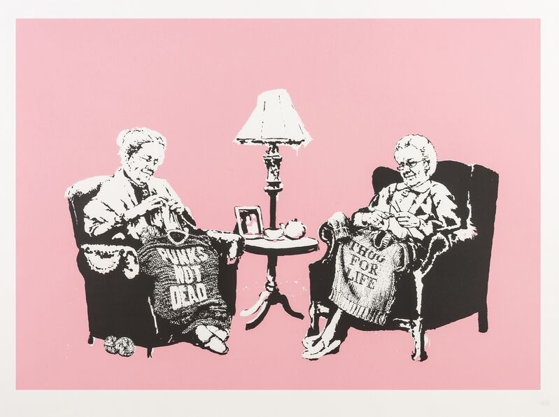 Banksy, ‘Grannies’, 2007, Print, Screenprint in colours, Forum Auctions