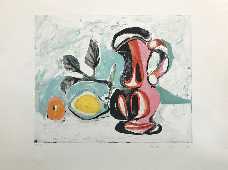 Pablo Picasso, ‘NATURE MORTE AU PICHET ROSE’, 1979-1982, Reproduction, LITHOGRAPH ON ARCHES PAPER, Gallery Art