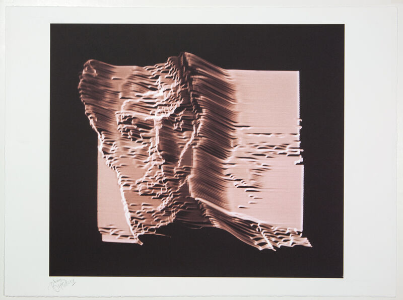 Woody Vasulka, ‘Pariah-Polaroids from Scan Processor VI (From Time/Energy Structure of the Electronic Image, 1974-75)’, 1977-2003, Print, Iris Print, BERG Contemporary