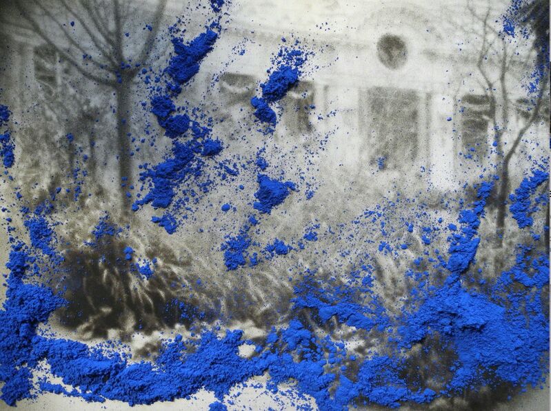 Brigitte Spiegeler, ‘Quiétude bleue’, 2017, Photography, Pinhole c-print in liquid gloss, ArtCN