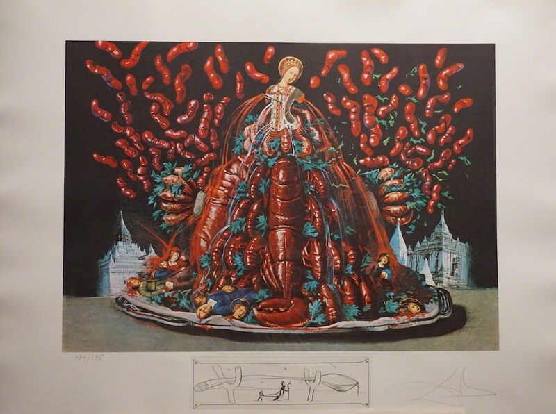 Salvador Dalí, ‘Les Diners de Gala Les Canibalismes de l’automne’, 1977, Print, Etching, Fine Art Acquisitions Dali 