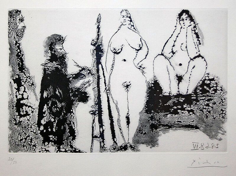Pablo Picasso, ‘347 SERIES (BLOCH 1715)’, 1968, Print, AQUATINT, Gallery Art
