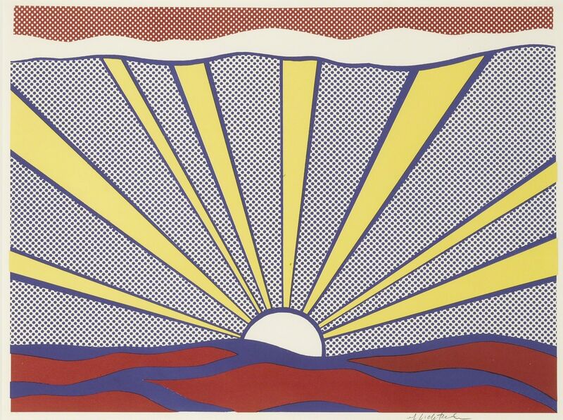 Roy Lichtenstein, ‘Sunrise (Corlett II.7)’, 1965, Print, Offset lithograph printed in colors, Sotheby's