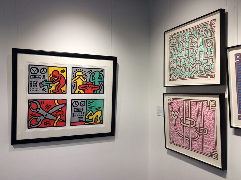 Keith Haring, ‘Pop Shop Quad III’, 1989, Print, Silk screen print on paper, Joseph Fine Art LONDON