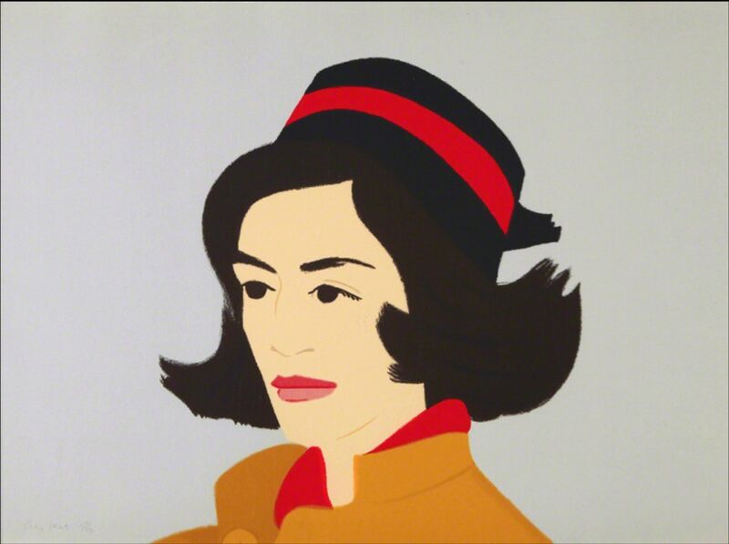 Alex Katz, ‘Ada in Hat’, 1990, Painting, Silkscreen, Oliver Cole Gallery