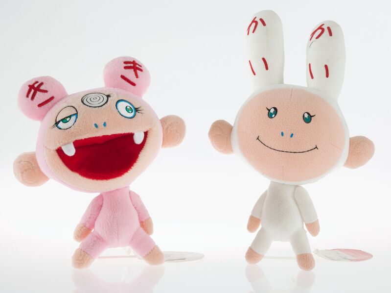 Takashi Murakami, ‘Kaikai and Kiki (two works)’, 2002, Ephemera or Merchandise, Polyester plush toys, Heritage Auctions