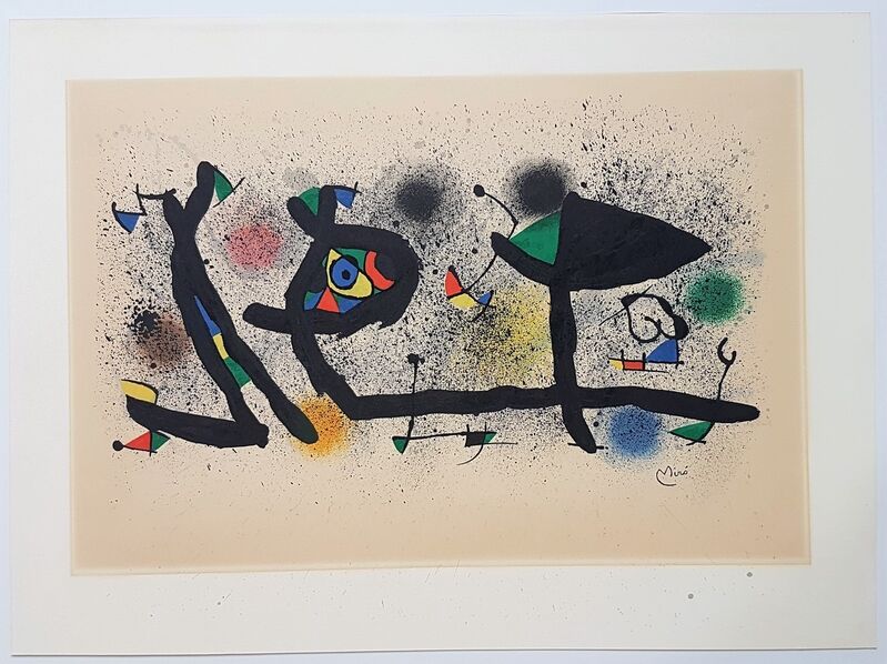 Joan Miró, ‘Sculptures’, 1974, Print, Color Lithograph, Cerbera Gallery
