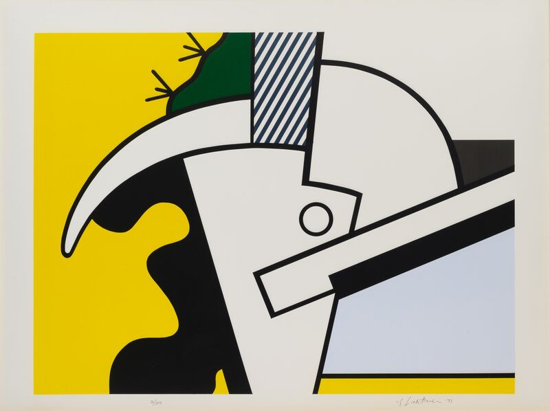 Roy Lichtenstein, ‘Bull Head II (from Bull Head Series)’, 1973, Print, 6-color lithograph, screenprint, and linecut, Hindman