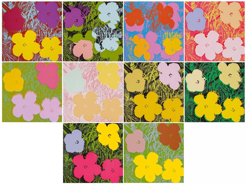 Andy Warhol, ‘Flowers’, 1970, Print, #VALUE!, Van Ham