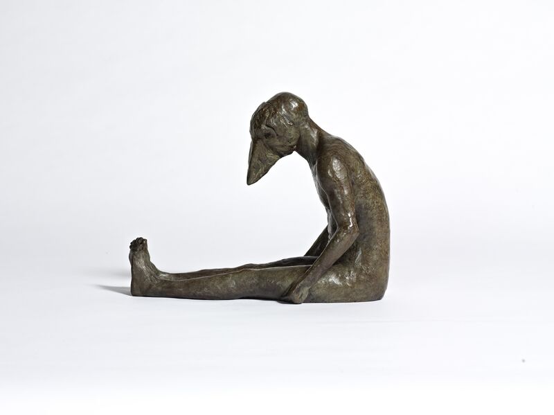 Beth Carter, ‘Crowmask’, 2017, Sculpture, Bronze, Hugo Galerie