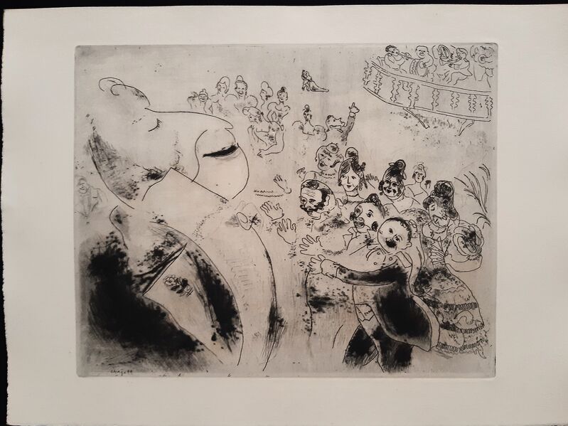 Marc Chagall, ‘Les Ames mortes (by N. Gogol) - Complete Series with Hand-Written Dedication’, 1948, Books and Portfolios, Etchings on Arches wove paper, Wallector