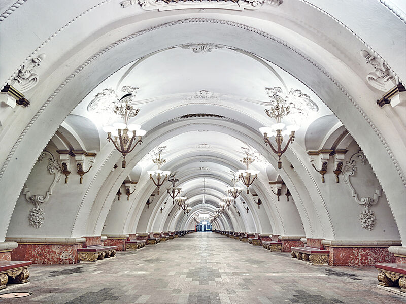 David Burdeny, ‘Arbatskaya Metro Station, Moscow, Russia,’, 2015, Photography, Archival pigment print, Gilman Contemporary
