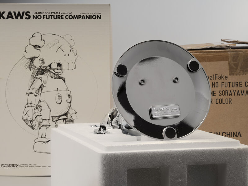 KAWS, ‘No Future Companion (Silver)’, 2008, Ephemera or Merchandise, Metallized plastic, Artsy x Forum Auctions