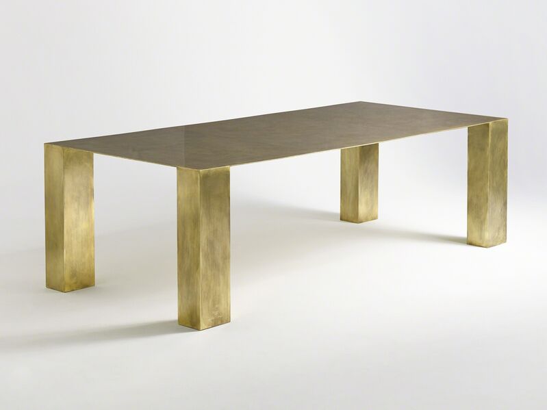 Brian Thoreen, ‘Brass Dining Table’, 2015, Design/Decorative Art, Brass and steel, Patrick Parrish Gallery