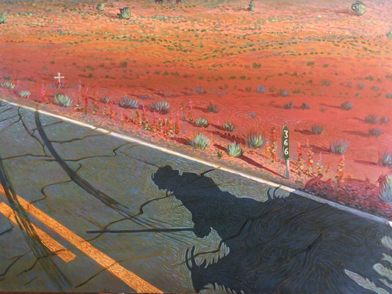 Shonto Begay, ‘Shadow Crossing’, 2018, Painting, Acrylic on canvas, Modern West