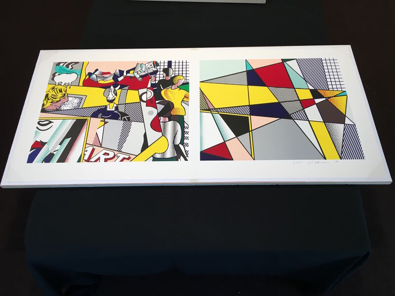 Roy Lichtenstein, ‘Tel Aviv Museum Print  ’, 1989, Print, Lithograph on Rives BFK paper, Fine Art Mia