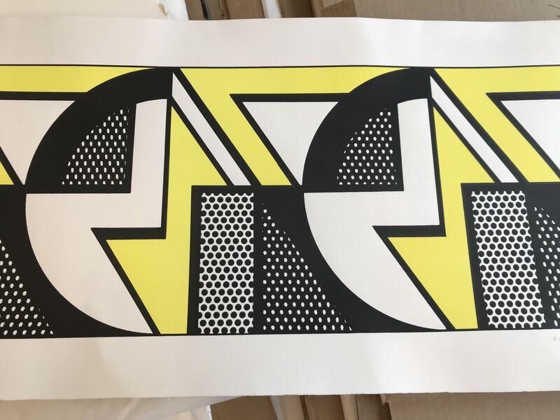 Roy Lichtenstein, ‘Repeated Design’, 1969, Print, Lithograph on Arches paper, Fine Art Mia