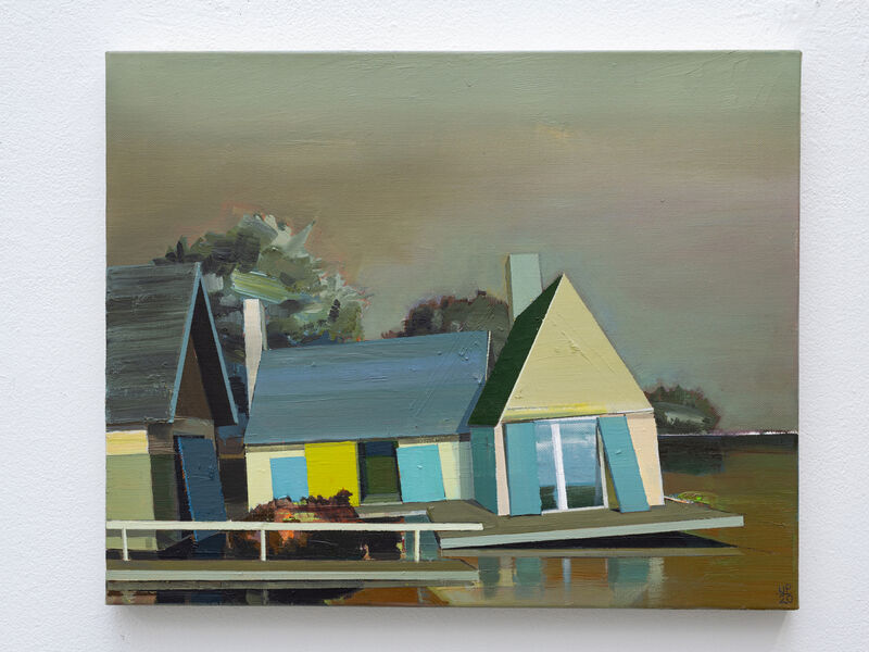 Ulf Puder, ‘An der Brenz’, 2020, Painting, Oil on canvas, Akinci