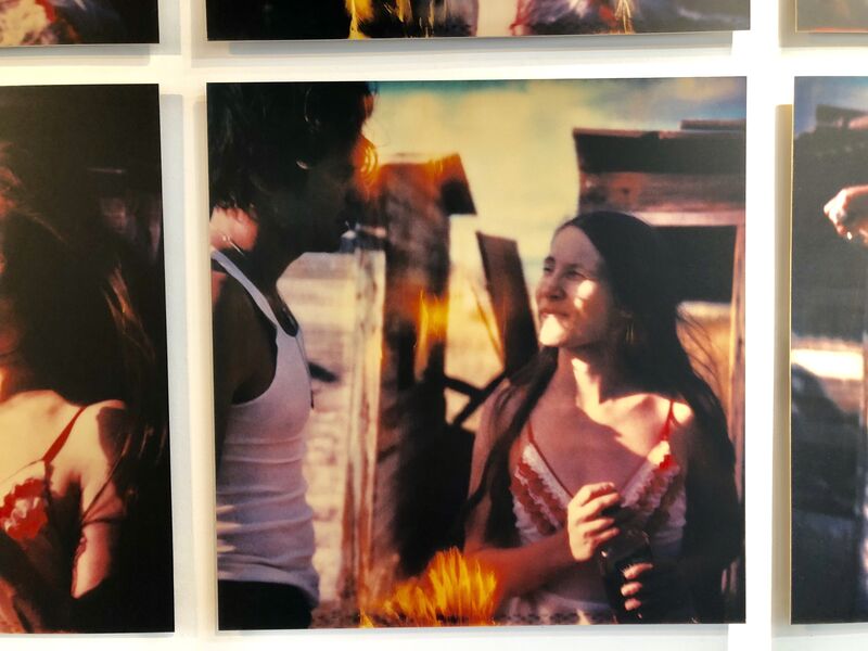 Stefanie Schneider, ‘Whisky Dance I - 8 pieces, analog, hand-print, mounted’, 2005, Photography, Analog C-Prints, hand-printed by the artist on Fuji Crystal Archive Paper, mounted on Aluminum with matte UV-Protection, based on 8 expired Polaroids, Instantdreams