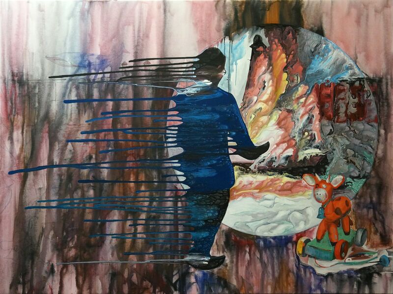 Ivan Plusch, ‘Immortality #2 ’, 2018, Painting, Acrylic on Canvas, Deborah Colton Gallery